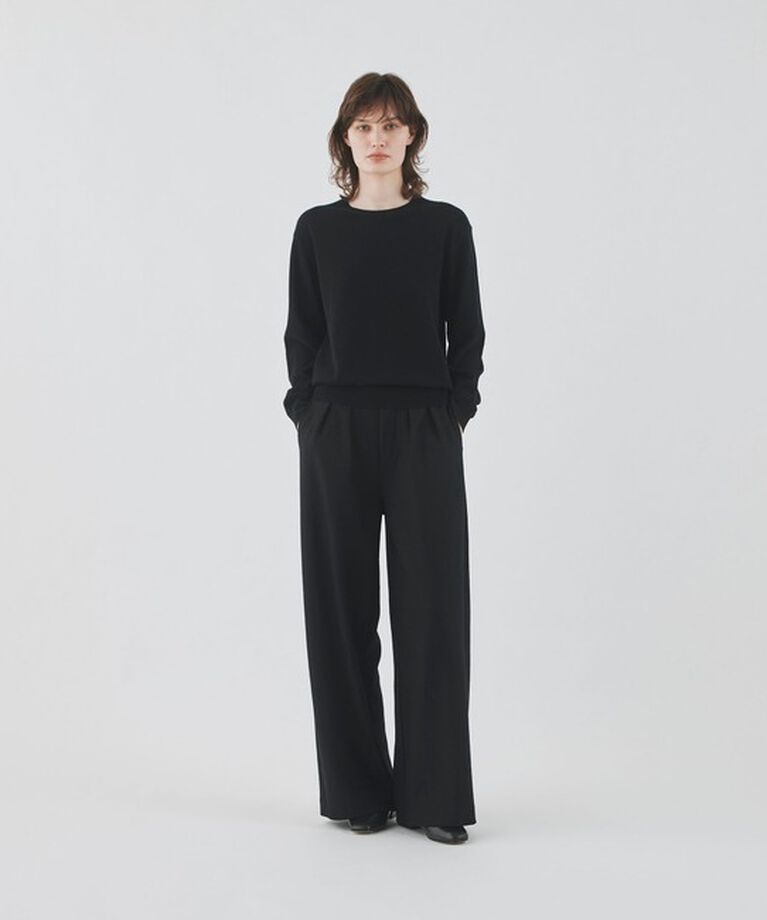 GALERIE VIE「スコットランドカシミヤ クルーネックプルオーバー」|ニット・セーター|