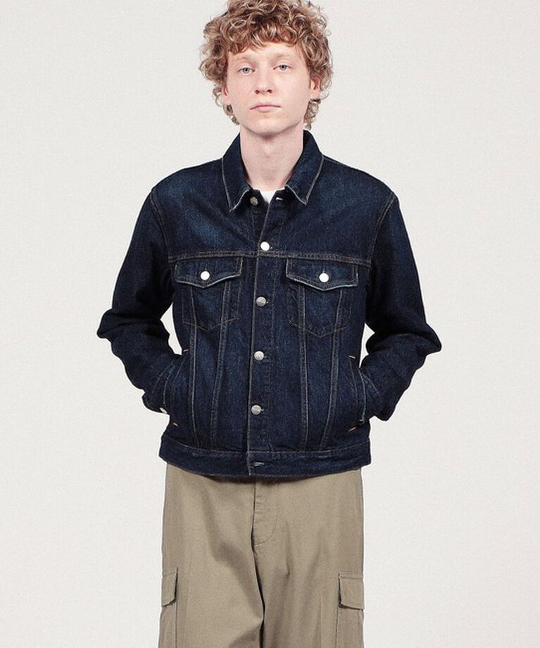 TOMORROWLAND BUYING WEAR「【別注】RED CARD コットン デニムジャケット」|ブルゾン・スタジャン|