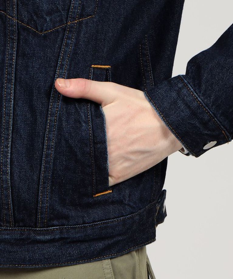 TOMORROWLAND BUYING WEAR「【別注】RED CARD コットン デニムジャケット」|ブルゾン・スタジャン|
