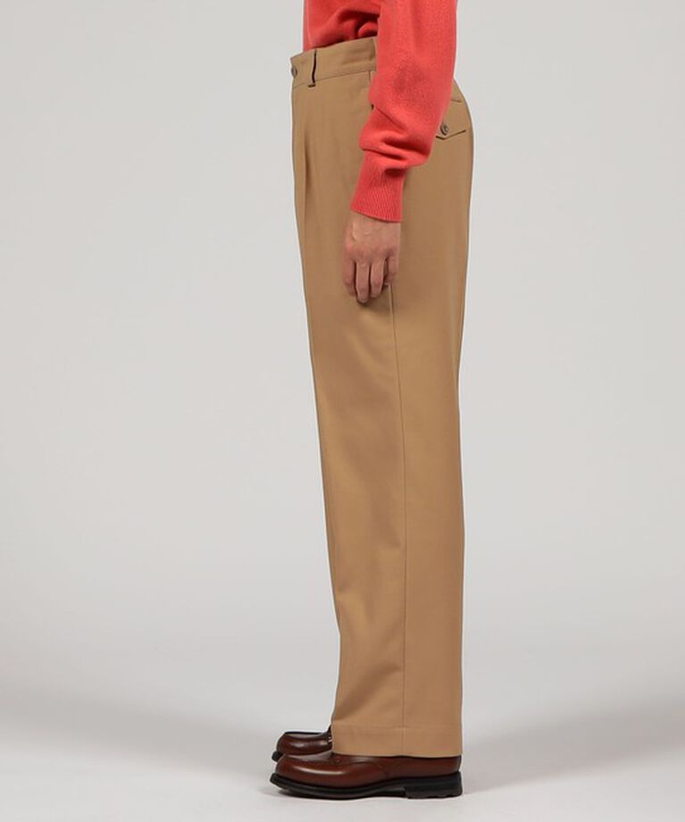 TOMORROWLAND BUYING WEAR「Tangent FRENCH ARMY CHINO コットンツイル ワイドトラウザーズ」|スラックス|