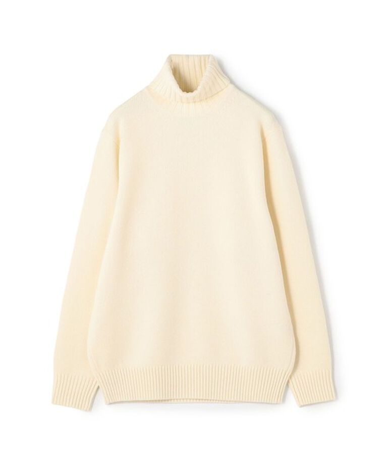 TOMORROWLAND MENS「TOMORROWLAND tricot スーパーファインラムウール タートルネックニット」|ニット・セーター|11 ホワイト