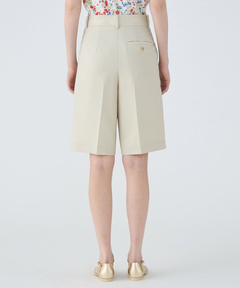 MACPHEE「ウールギャバジン タックハーフパンツ」|その他|