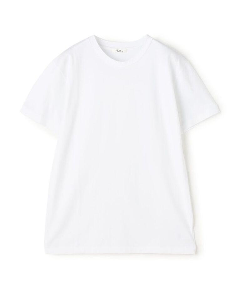 Edition「ピマコットン ハーフスリーブトップス」|Tシャツ・カットソー|11 ホワイト