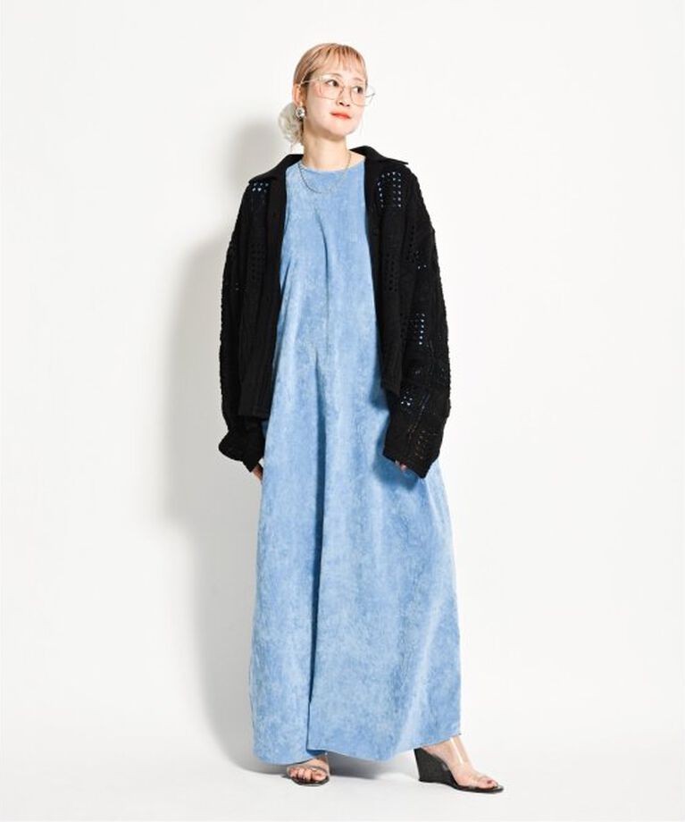  「《追加》VELVETEEN KAFTAN DRESS 2：ワンピース」|ワンピース|