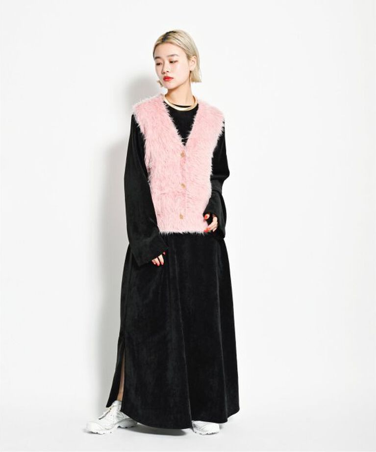  「《追加》VELVETEEN KAFTAN DRESS 2：ワンピース」|ワンピース|
