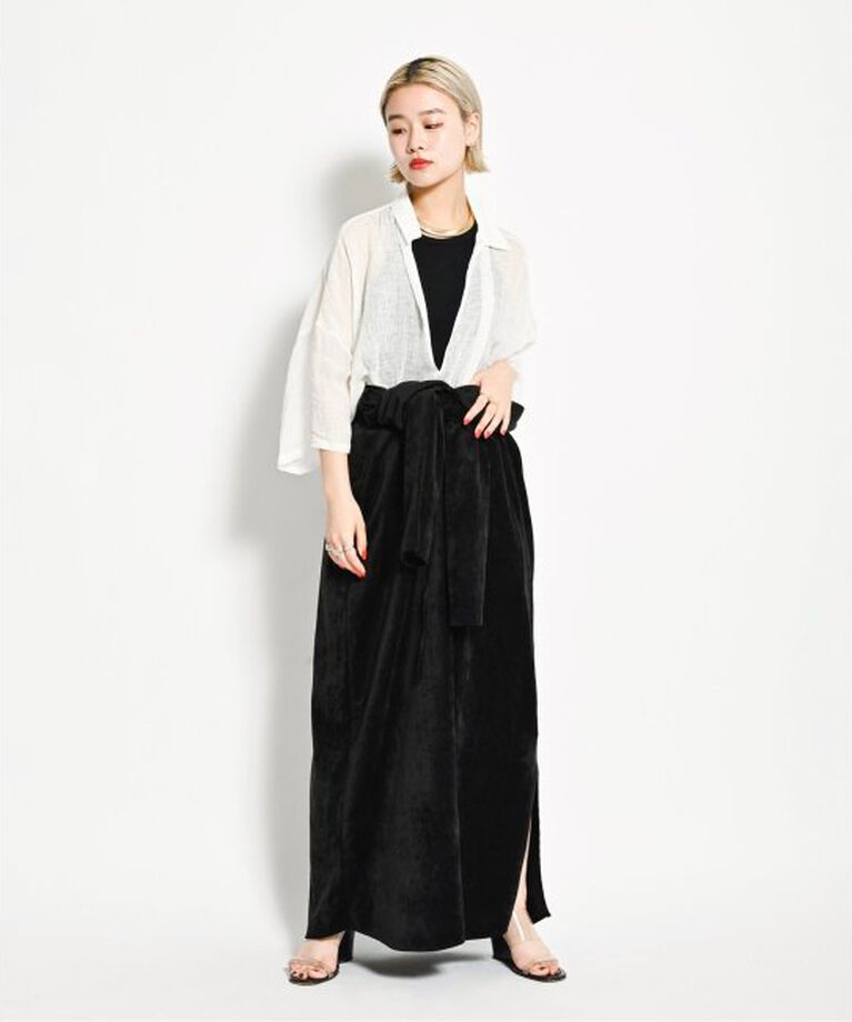  「《追加》VELVETEEN KAFTAN DRESS 2：ワンピース」|ワンピース|
