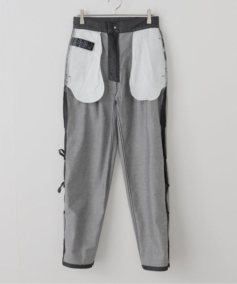  「LIVINGTONE JAZ Side slit with bow LT-JAZ-08：デニムパンツ」|デニム|