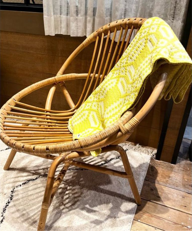 journal standard Furniture「【WESTOVERALLS / ウェストオーバーオールズ】SHAKER BLANKET ブランケット」|ブランケット|