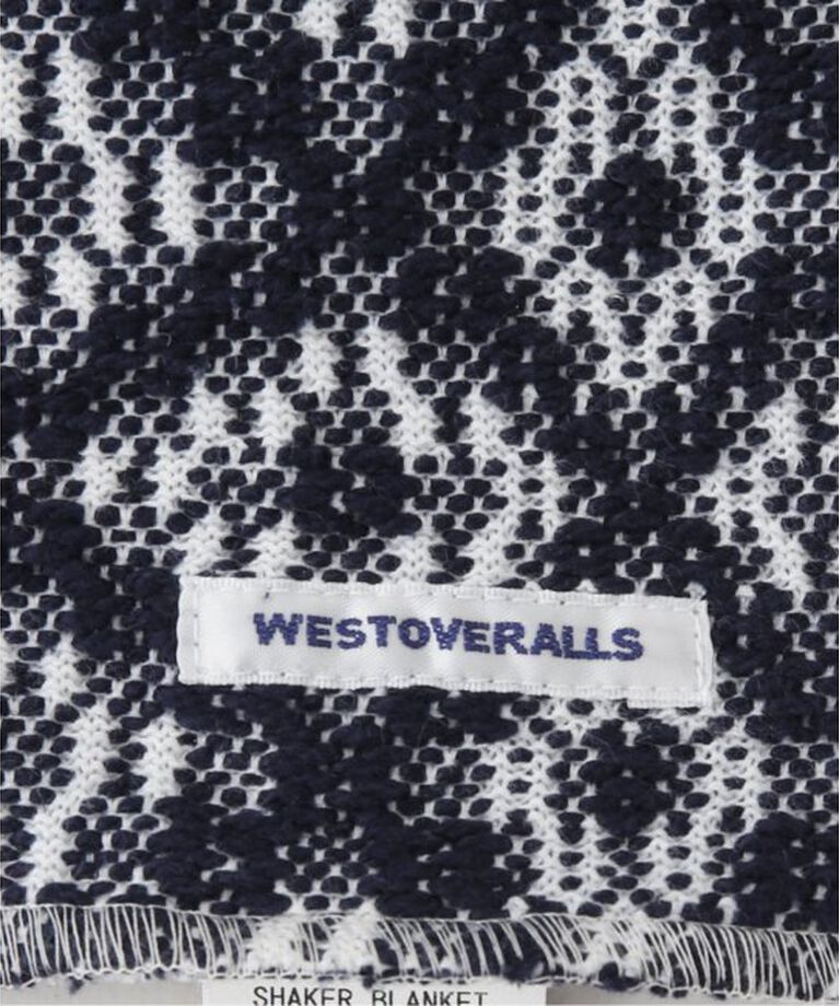 journal standard Furniture「【WESTOVERALLS / ウェストオーバーオールズ】SHAKER BLANKET ブランケット」|ブランケット|