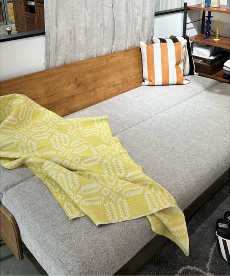 journal standard Furniture「【WESTOVERALLS / ウェストオーバーオールズ】SHAKER BLANKET ブランケット」|ブランケット|