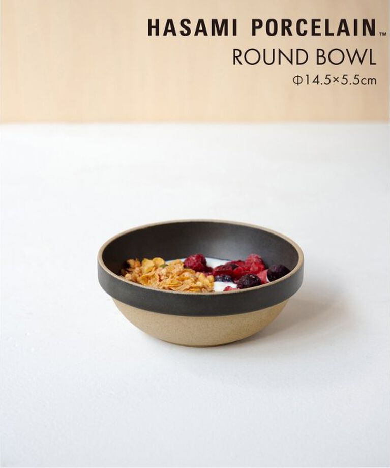 ACME「【HASAMI PORCELAIN / ハサミポーセリン】BOWL 14.5x5.5cm　ボウル」|食器・キッチングッズ|ブラック
