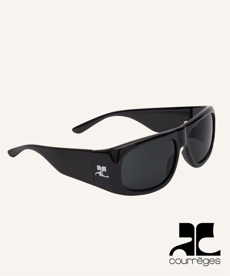 EYETHINK「【COURREGES / クレージュ】HOLY SUNGLASSES black」|サングラス|ブラック