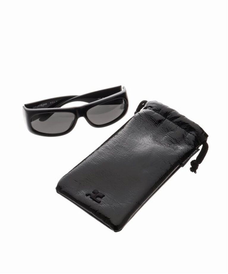 EYETHINK「【COURREGES / クレージュ】HOLY SUNGLASSES black」|サングラス|