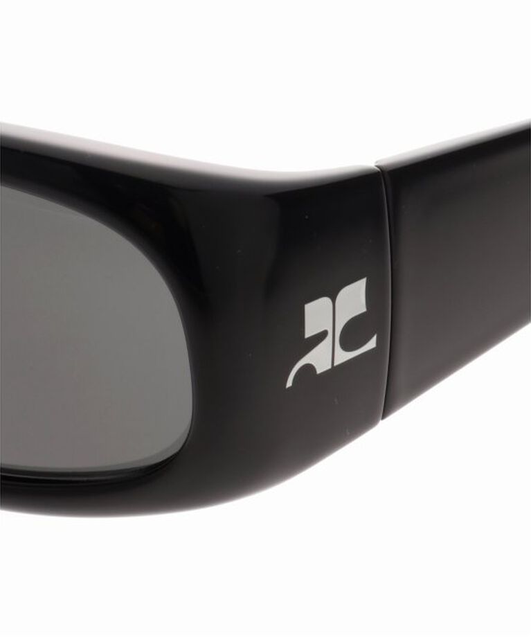 EYETHINK「【COURREGES / クレージュ】HOLY SUNGLASSES black」|サングラス|