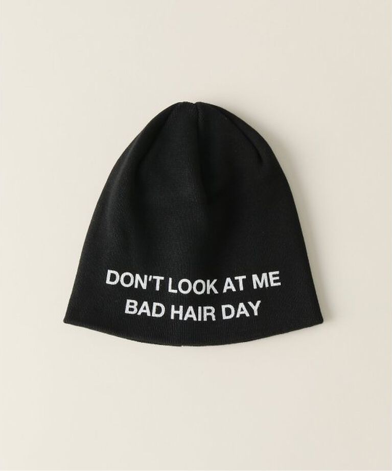 JOINT WORKS「BASICKS / ベイシックス Lazy Beanie」|ニット帽|ブラック