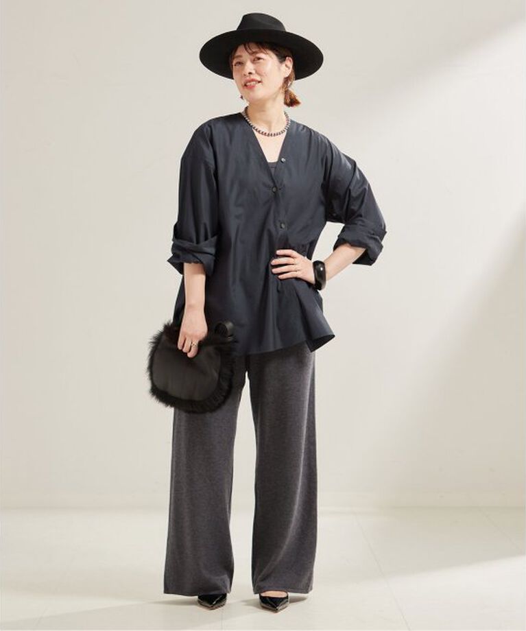 Plage「Wide Straight ニット パンツ」|その他|