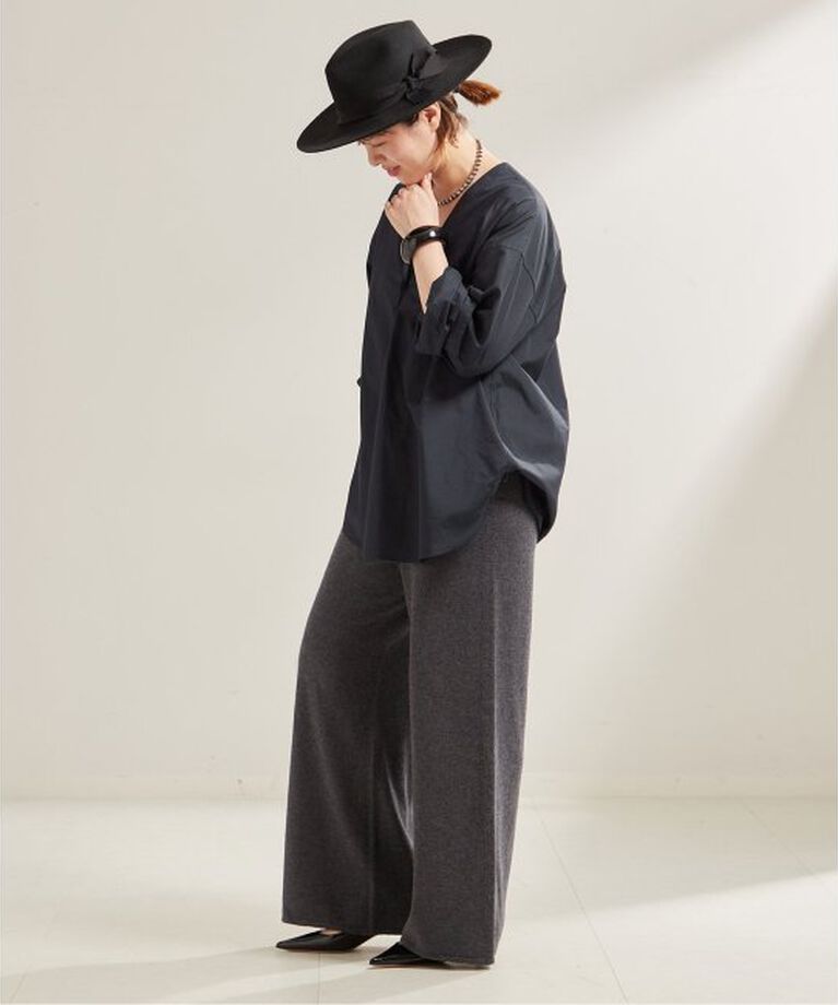 Plage「Wide Straight ニット パンツ」|その他|