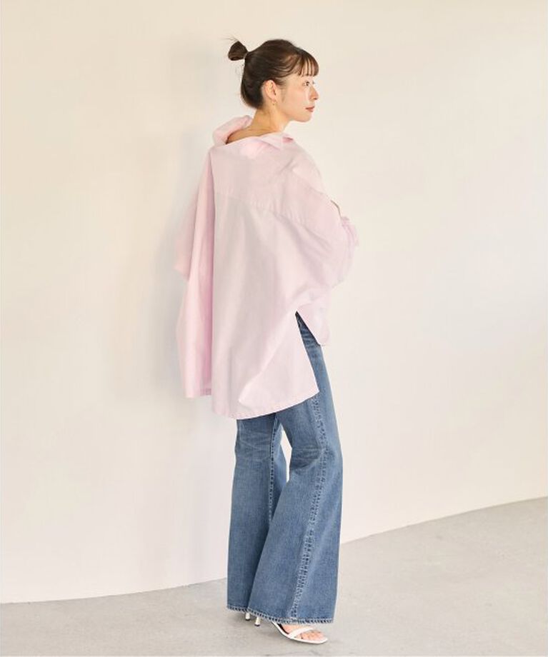 Plage「《追加》セイヒンカコウセンタープレスデニムパンツ」|デニム|