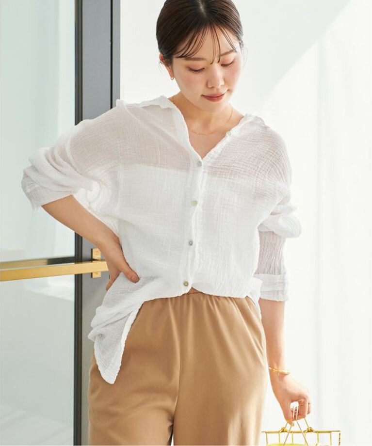 Plage「LES ATELIERS FRANCAIS DE CONFECTION 別注 OVER シャツ」|シャツ・ブラウス|