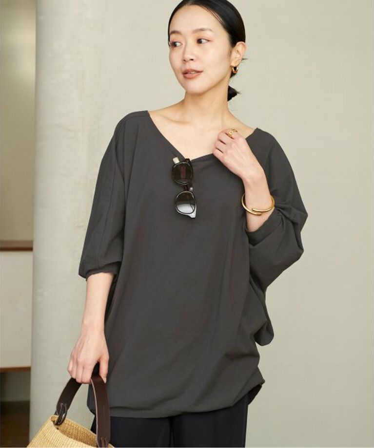 Plage「DOLMAN BIG Tシャツ」|Tシャツ・カットソー|グレー