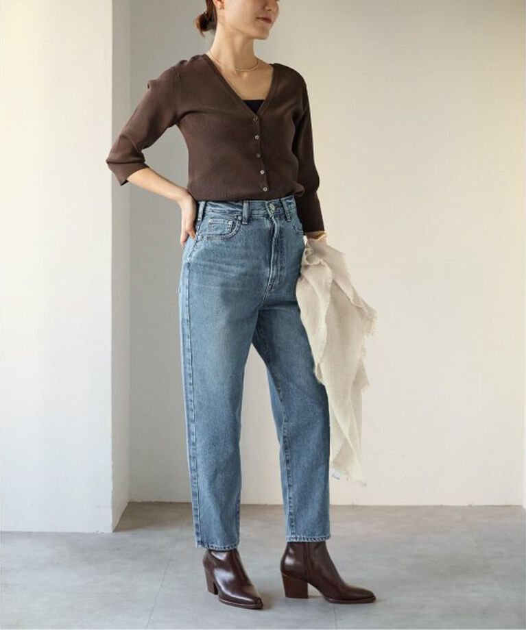 VERMEIL par iena「NEEDBY  heritage（ニードバイ ヘリテージ）LISA taperd N1C100337IMB」|デニム|