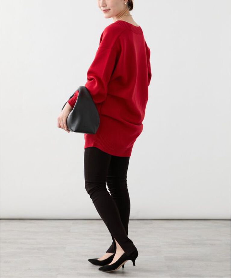 VERMEIL par iena「ダブルニットtuck プルオーバー」|ニット・セーター|