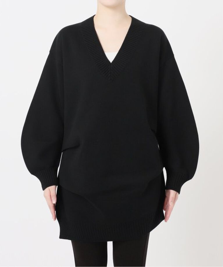 VERMEIL par iena「ダブルニットtuck プルオーバー」|ニット・セーター|