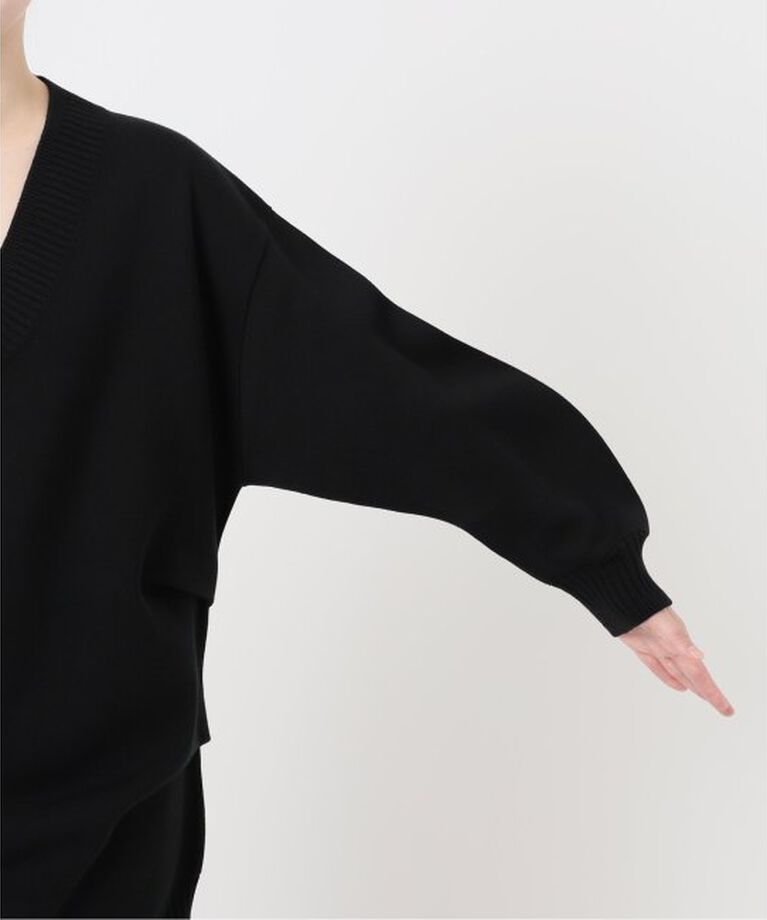 VERMEIL par iena「ダブルニットtuck プルオーバー」|ニット・セーター|