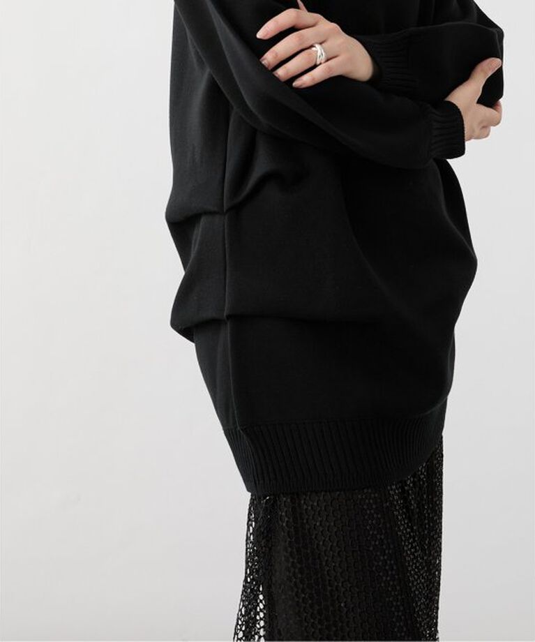 VERMEIL par iena「ダブルニットtuck プルオーバー」|ニット・セーター|