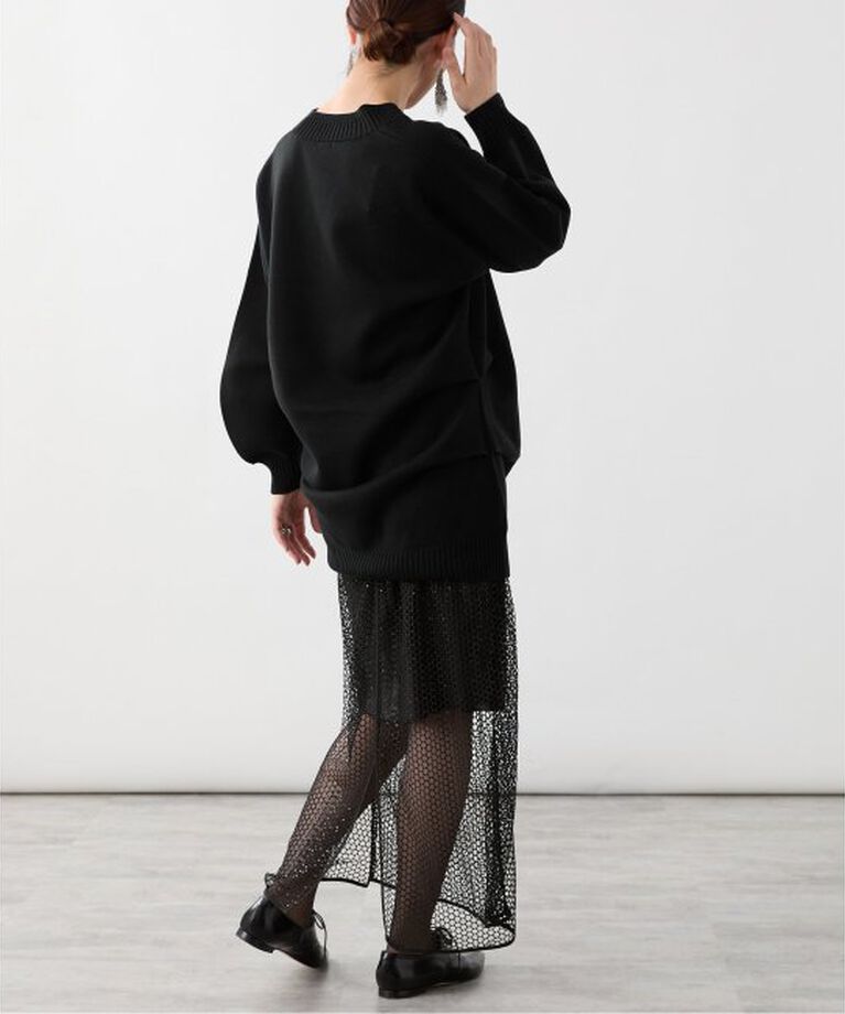 VERMEIL par iena「ダブルニットtuck プルオーバー」|ニット・セーター|