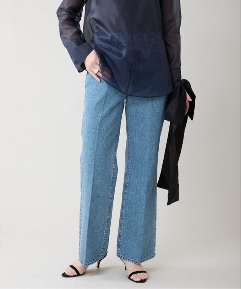 VERMEIL par iena「NEEDBY heritage（ニードバイ ヘリテージ） ANNIE N1C202737SMB」|デニム|ネイビー B