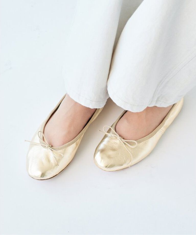 IENA「PORSELLI/ポルセリ LEATHER バレエシューズ」|バレエシューズ|