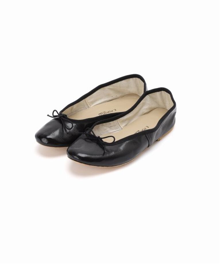 IENA「PORSELLI/ポルセリ LEATHER バレエシューズ」|バレエシューズ|