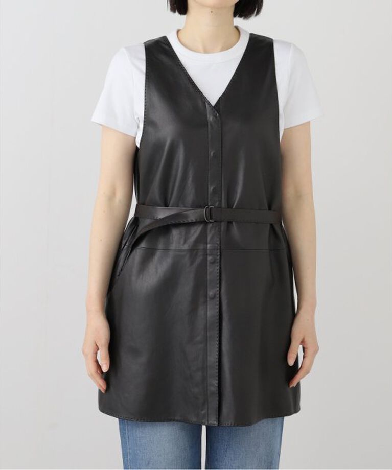 IENA LA BOUCLE「IENA LA BOUCLE レザー2WAY ベスト」|ベスト・ジレ|
