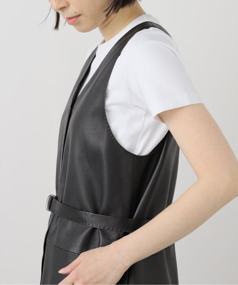 IENA LA BOUCLE「IENA LA BOUCLE レザー2WAY ベスト」|ベスト・ジレ|