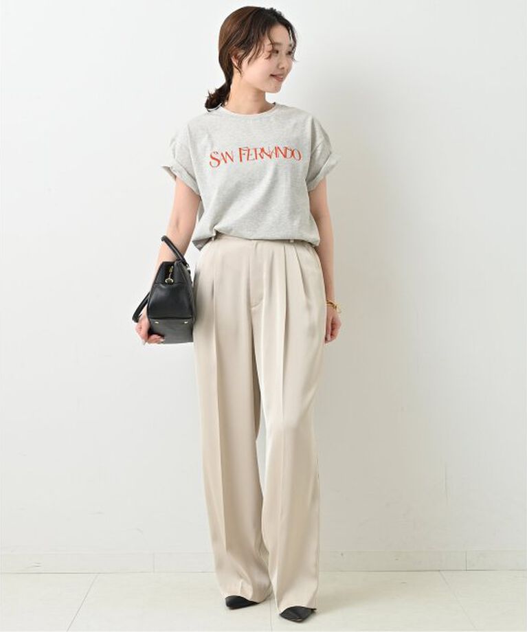 SLOBE IENA「SAN FERNANDOロゴTEE」|Tシャツ・カットソー|