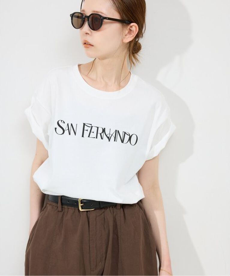 SLOBE IENA「SAN FERNANDOロゴTEE」|Tシャツ・カットソー|