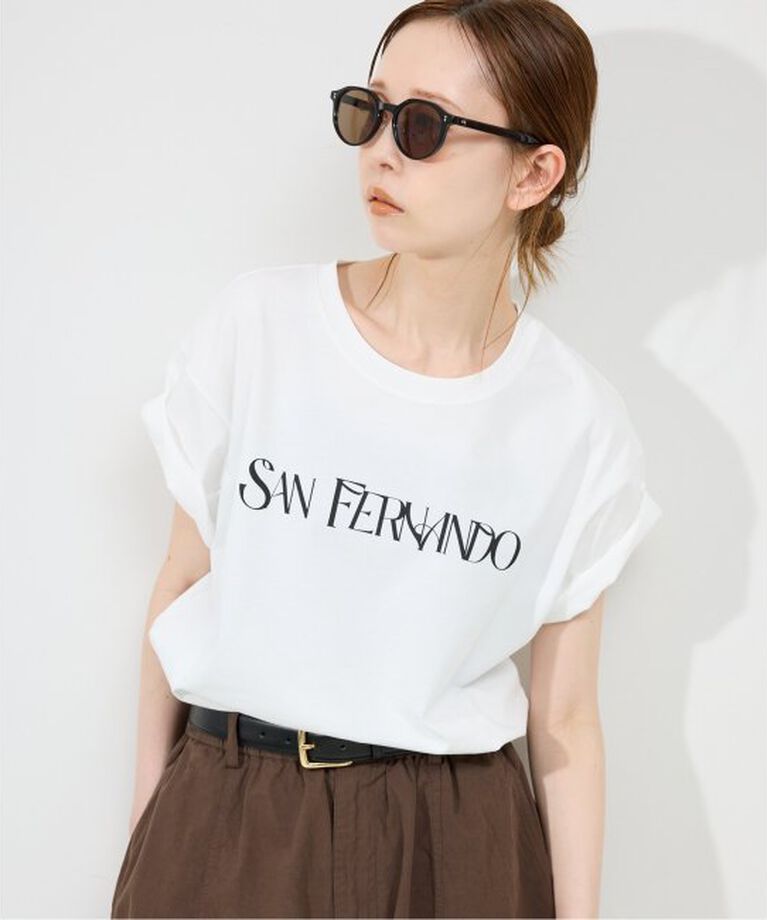SLOBE IENA「SAN FERNANDOロゴTEE」|Tシャツ・カットソー|