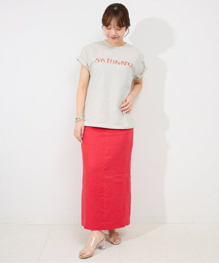 SLOBE IENA「SAN FERNANDOロゴTEE」|Tシャツ・カットソー|