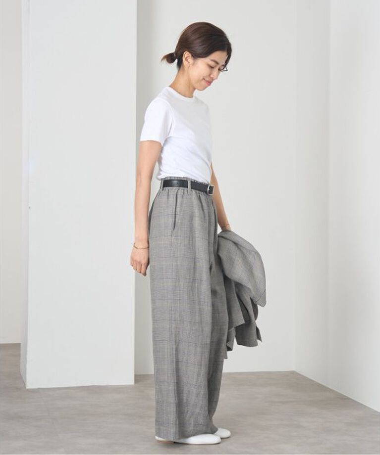 IENA「ATON/エイトン 別注 SUVIN FRAISE ショートスリーブ Tシャツ」|Tシャツ・カットソー|