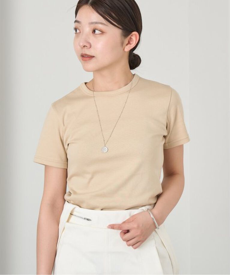 IENA「ATON/エイトン 別注 SUVIN FRAISE ショートスリーブ Tシャツ」|Tシャツ・カットソー|