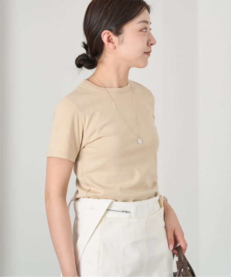 IENA「ATON/エイトン 別注 SUVIN FRAISE ショートスリーブ Tシャツ」|Tシャツ・カットソー|