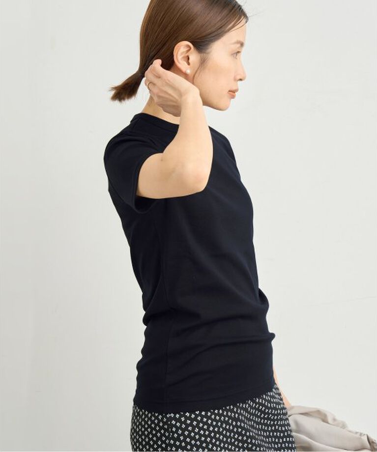 IENA「ATON/エイトン 別注 SUVIN FRAISE ショートスリーブ Tシャツ」|Tシャツ・カットソー|