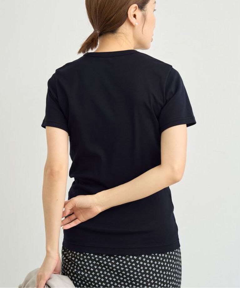 IENA「ATON/エイトン 別注 SUVIN FRAISE ショートスリーブ Tシャツ」|Tシャツ・カットソー|