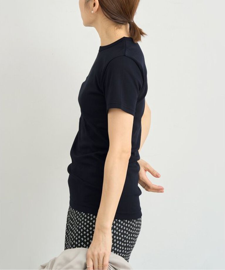 IENA「ATON/エイトン 別注 SUVIN FRAISE ショートスリーブ Tシャツ」|Tシャツ・カットソー|