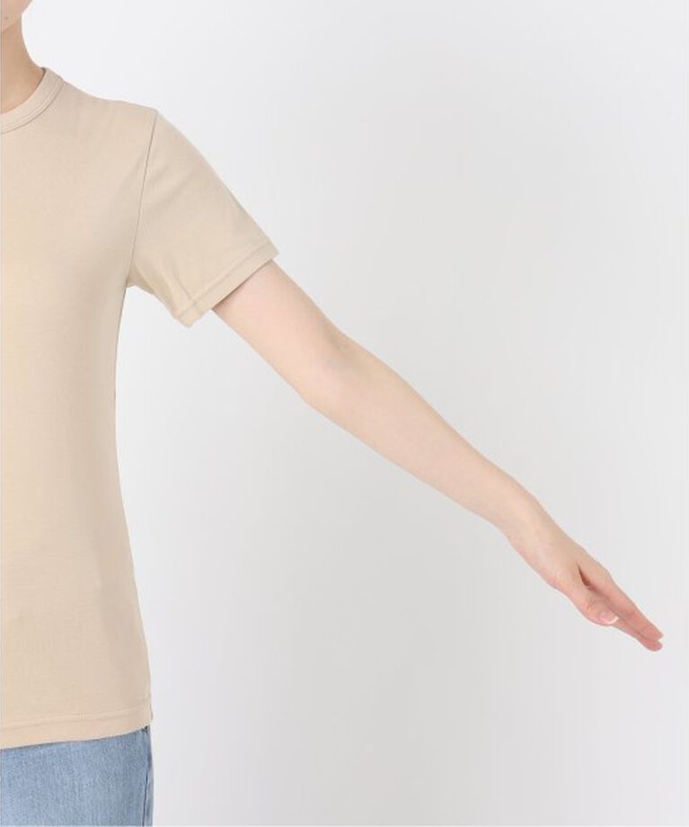 IENA「ATON/エイトン 別注 SUVIN FRAISE ショートスリーブ Tシャツ」|Tシャツ・カットソー|