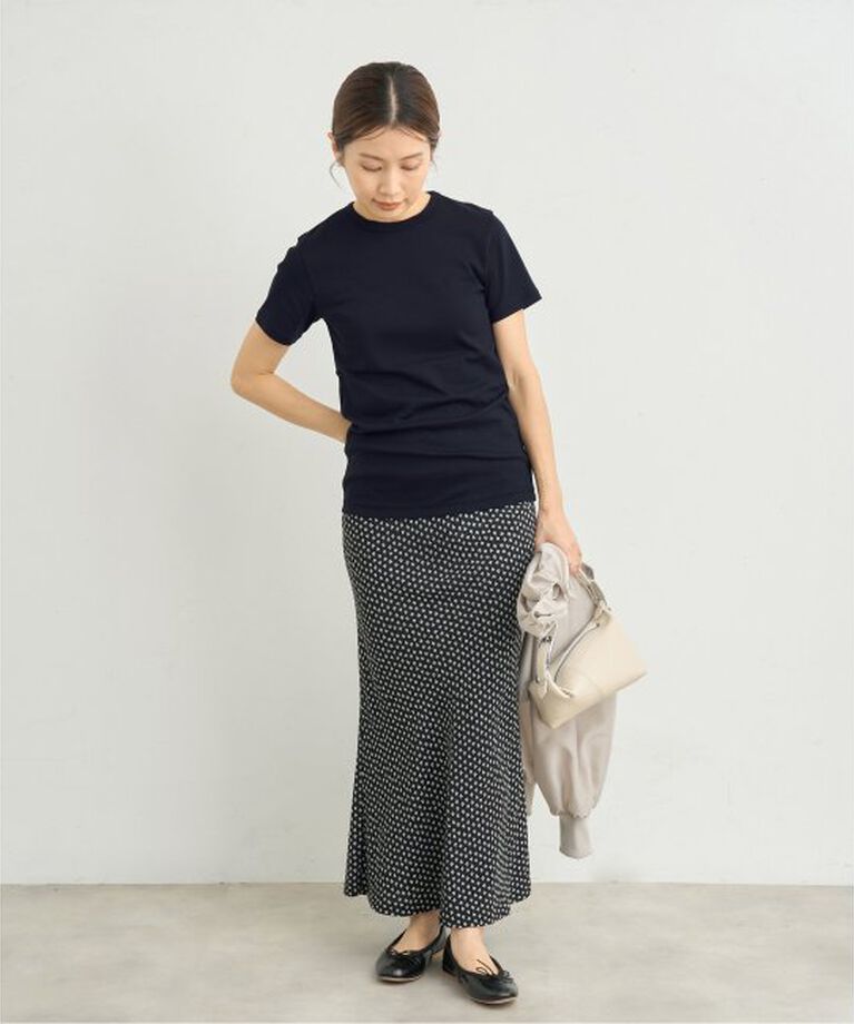 IENA「ATON/エイトン 別注 SUVIN FRAISE ショートスリーブ Tシャツ」|Tシャツ・カットソー|