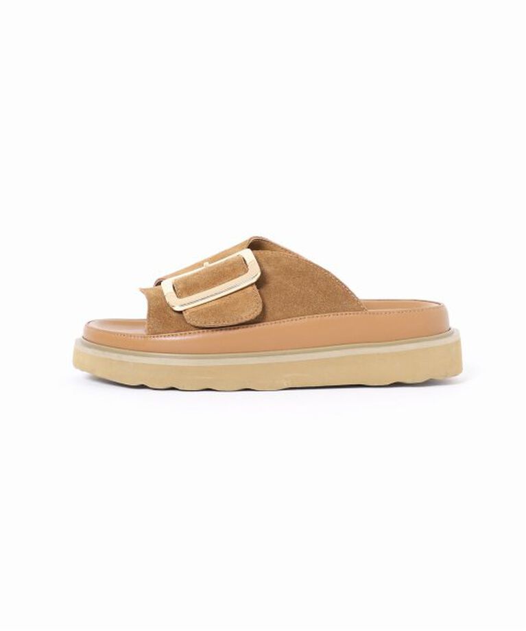 SLOBE IENA「MOHI/モヒ SLOBE別注 バックルサンダル GU1-24024-2-AF」|サンダル|