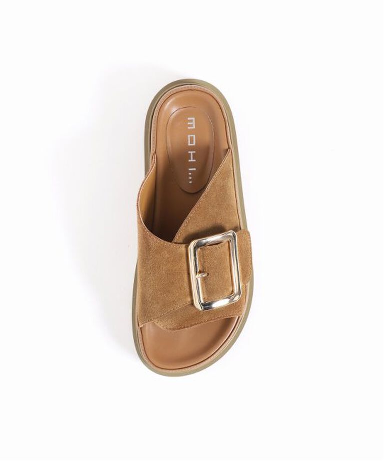 SLOBE IENA「MOHI/モヒ SLOBE別注 バックルサンダル GU1-24024-2-AF」|サンダル|