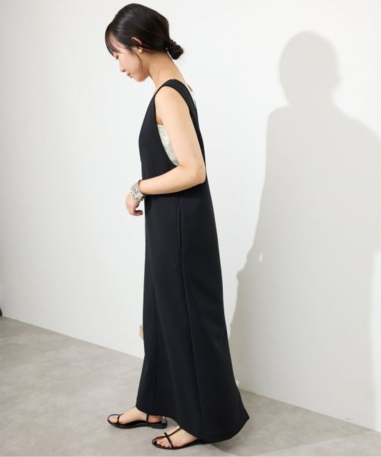 SLOBE IENA「《WEB限定/追加》Uネックジャンパースカート」|ワンピース|